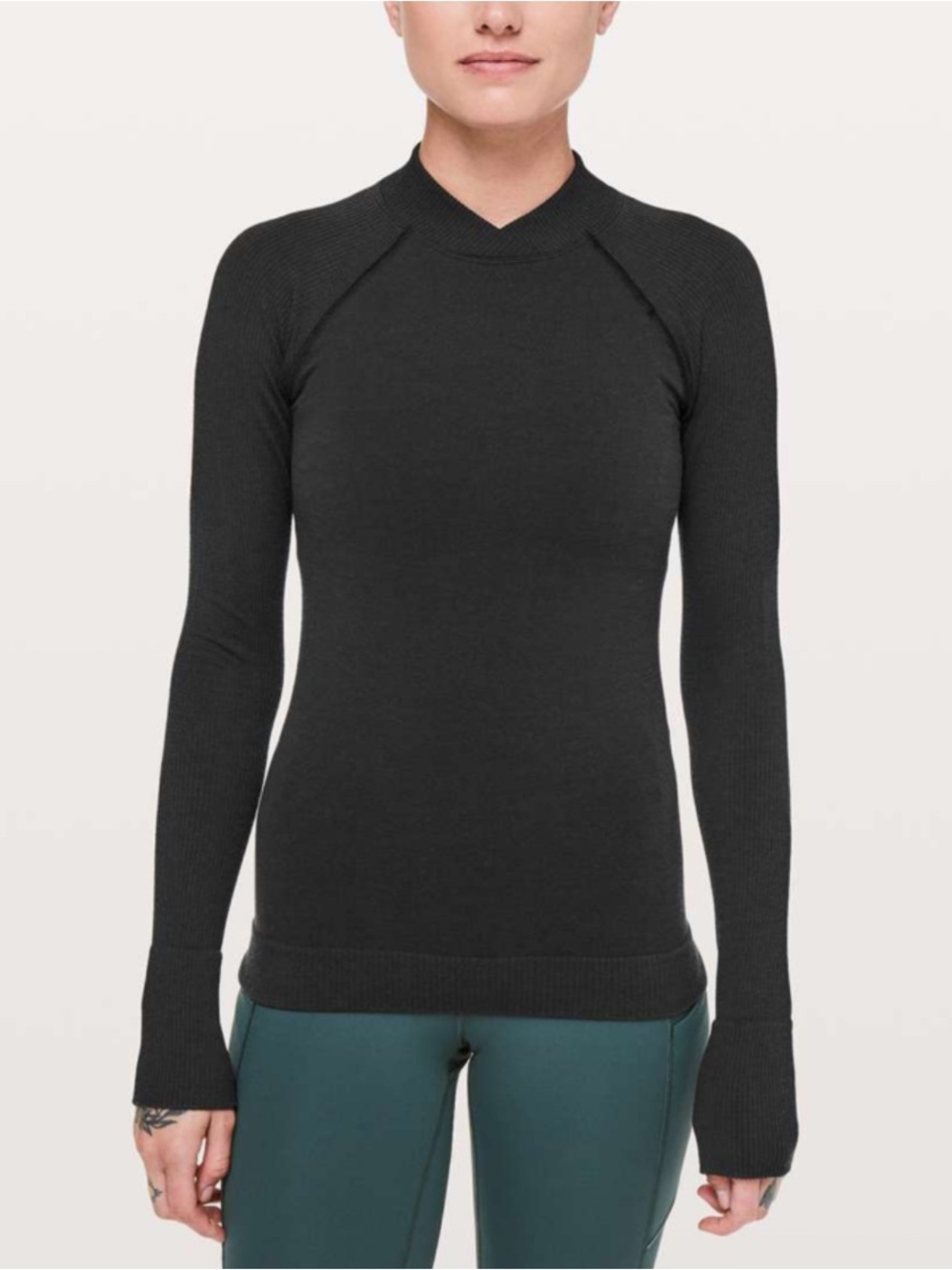 lululemon Keep the Heat Thermal Long Sleeve in Black